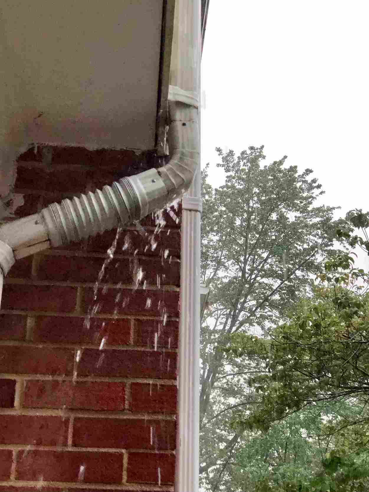 Sagging or Loose Gutters ​